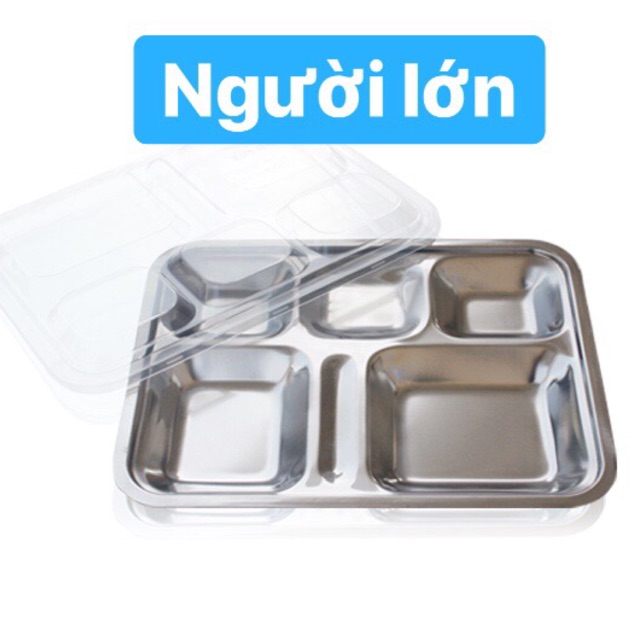 Khay cơm inox KIM HẰNG chính hãng cao cấp