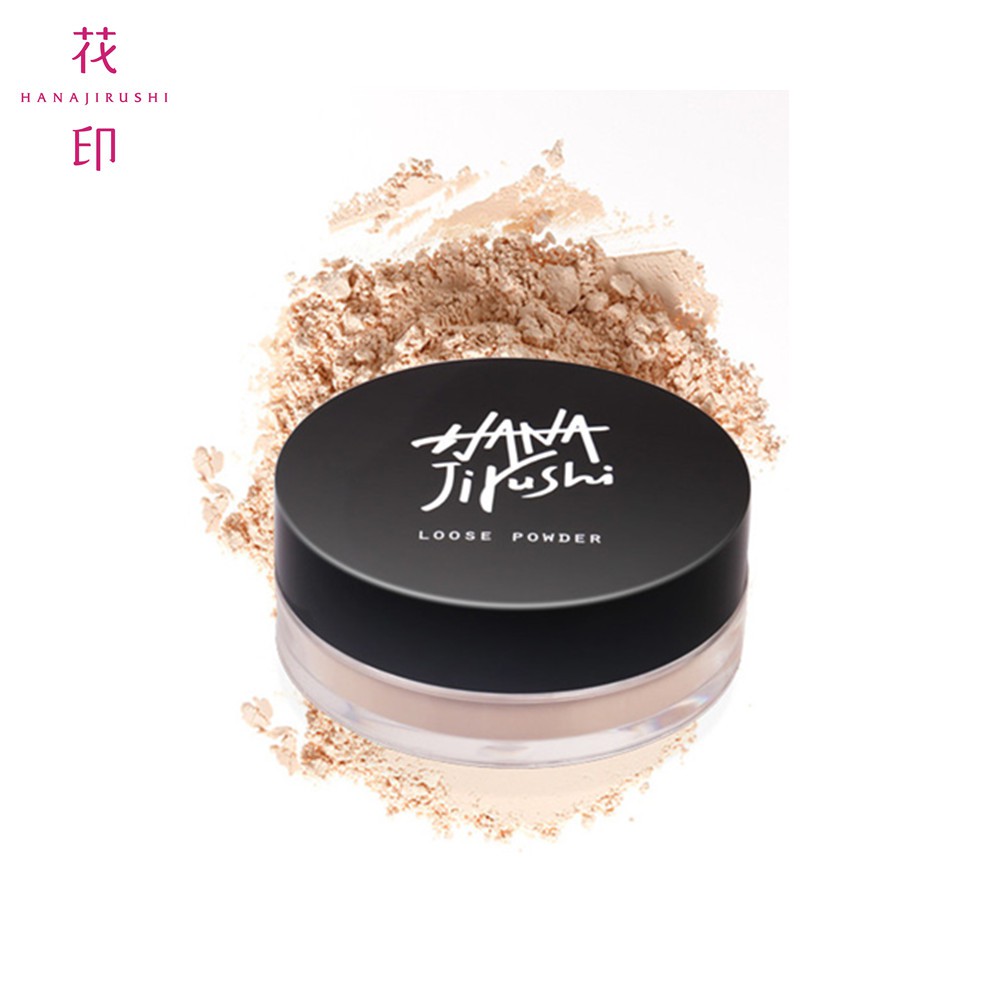 Phấn Phủ Dạng Bột HANAJIRUSHI Nhật Bản Kiềm Dầu Lâu Trôi 9g