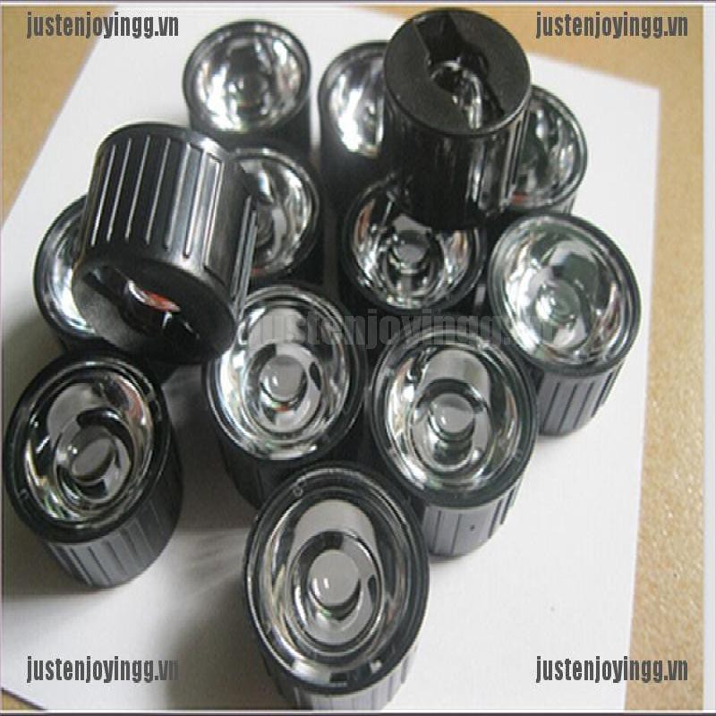 Bộ Ống Kính Đèn LED 10 1 / 3 / 5W 30 Độ Chất Lượng Cao