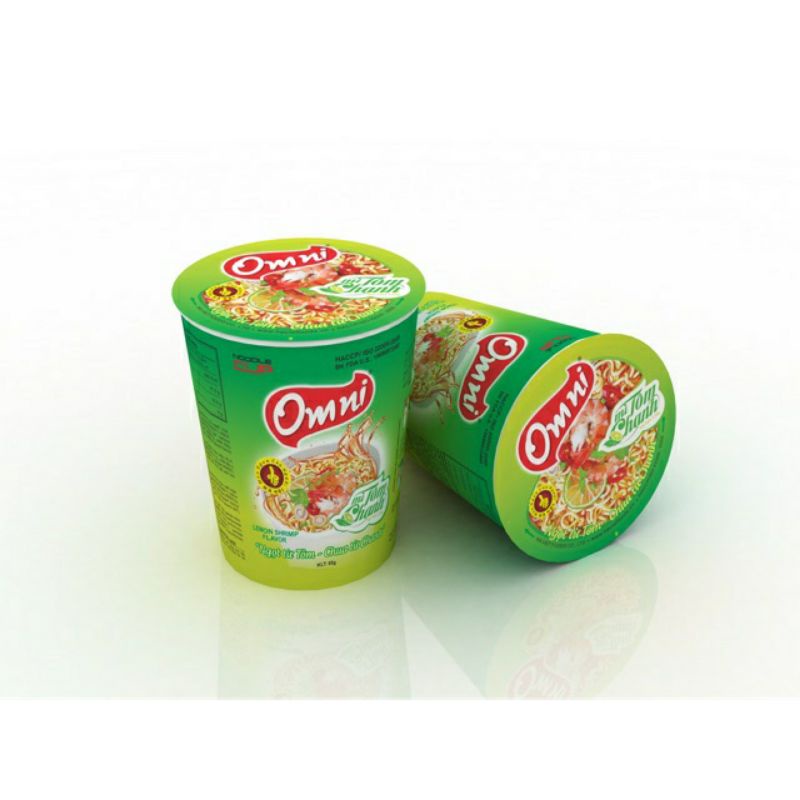 Thùng mì Omni tôm chanh 24 cốc/thùng