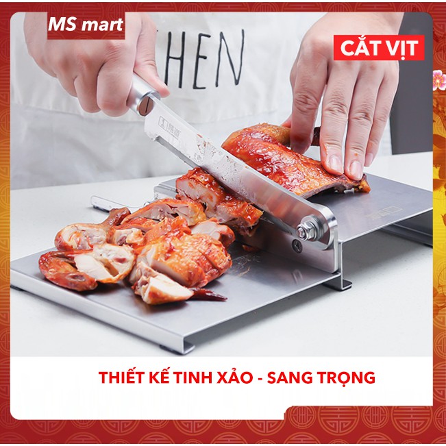 [SIÊU PHẨM] - Dao cắt gà, vịt, sườn, thịt đông, thuốc và rau củ quả KD0142 - tặng tay mài dao - MS Vietnam