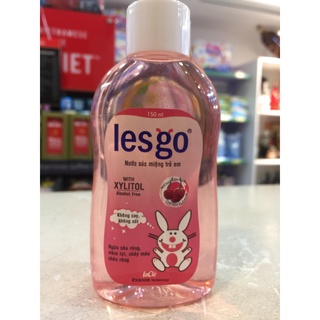 Nước súc miệng trẻ em Lesgo 150ml