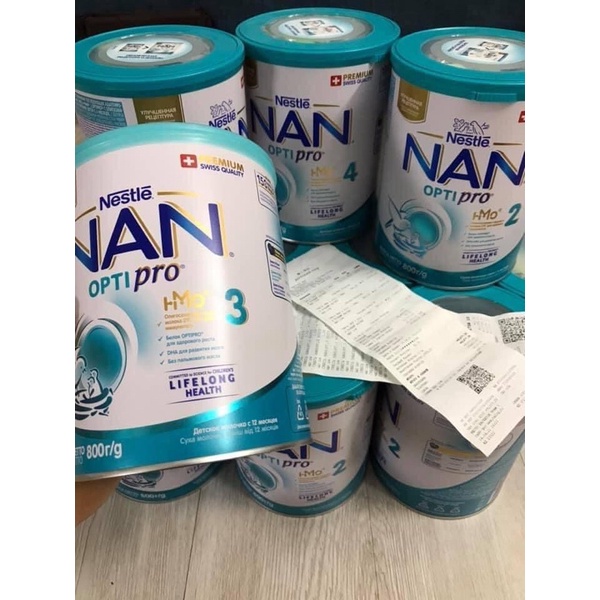 Sữa NAN optipro  HMO của Nga 400g/800g