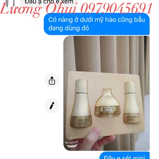 Set sum vàng 3 món