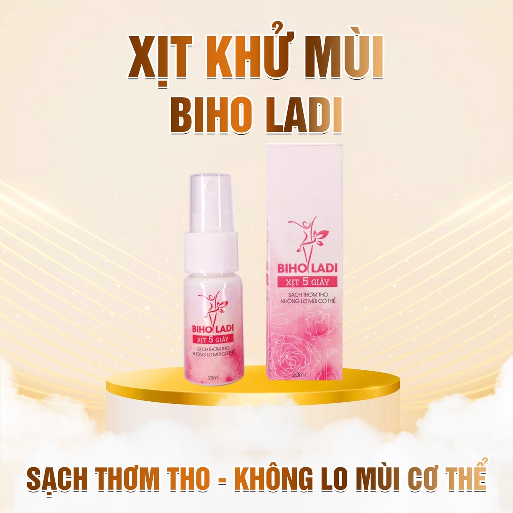BIHO LADI - SIÊU DƯỠNG THÂM 5S ĐÁNH BAY THÂM NÁCH MÔNG BIKINI KHỬ MÙI HIỆU QUẢ ( CHÍNH HÃNG ) | BigBuy360 - bigbuy360.vn