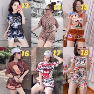 Bộ Đùi thun lạnh 3D Quảng Châu