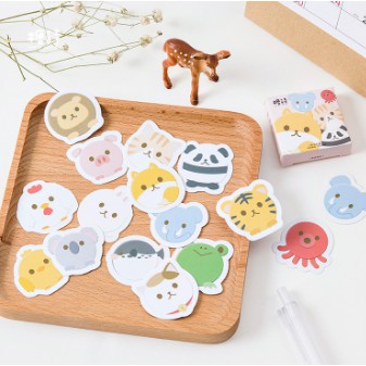 SET STICKER HỘP MÈO VÀ CHÉN CƠM DIY TRANG TRÍ