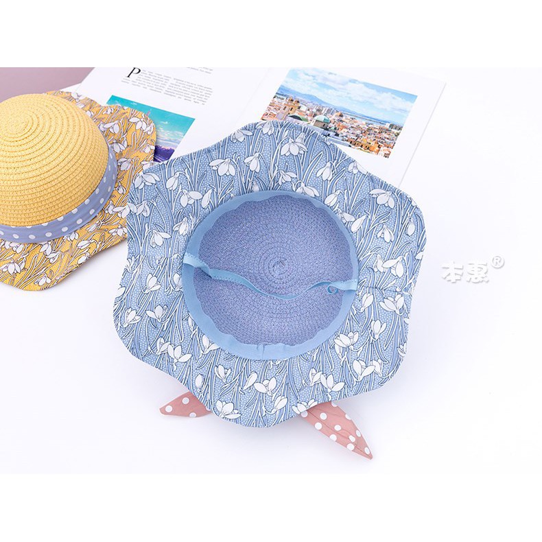 Mũ bé gái size 48cm thích hợp 15-24 tháng hoặc hơn