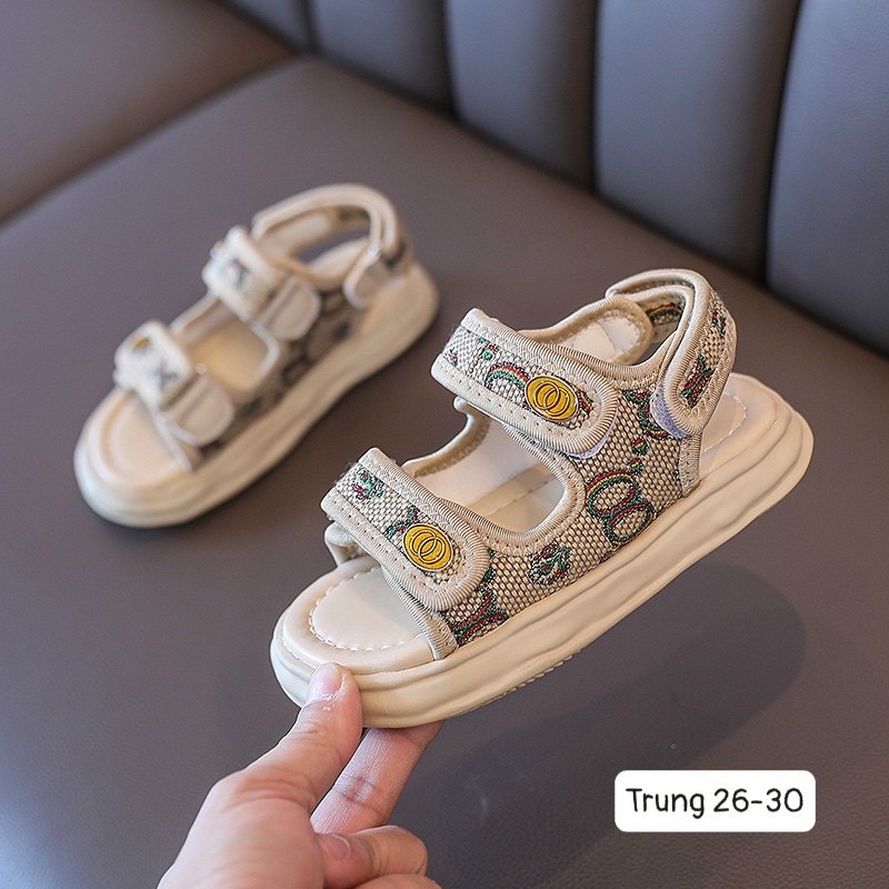Dép sandal bé trai bé gái đế siêu nhẹ,hàng loại 1 chất đẹp size 26-30