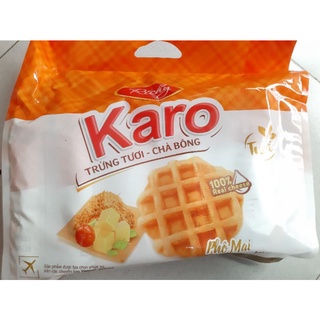 Bánh Karo sợi gà vị phô mai trứng muối