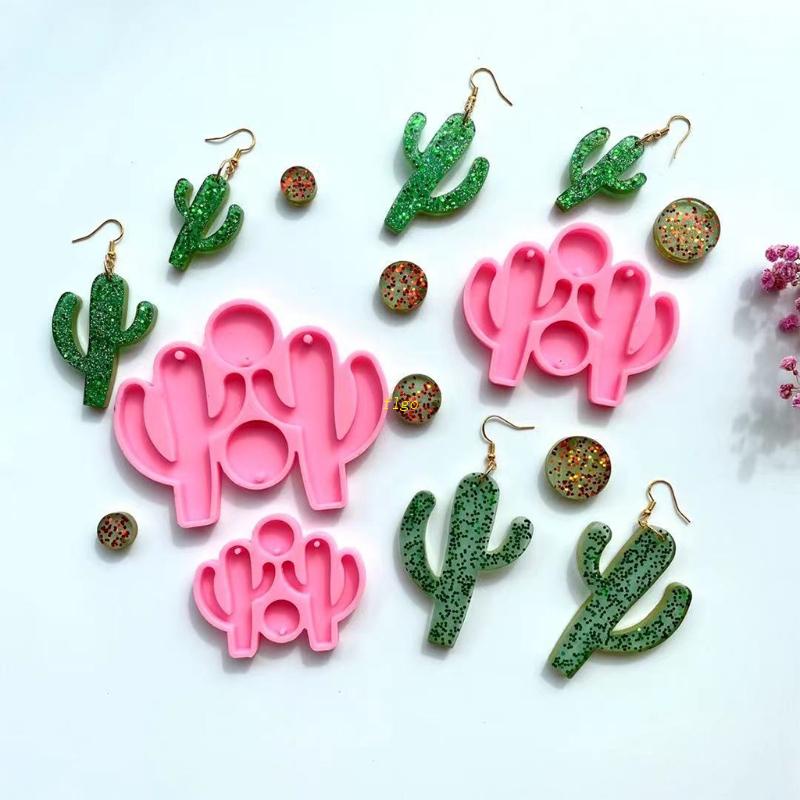 Khuôn Làm Bông Tai Bằng Nhựa Resin Uv