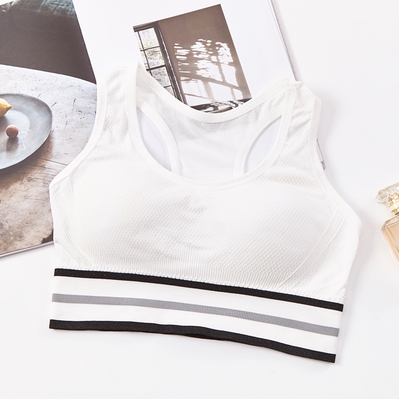 Áo bra gym yoga nữ, áo lót thể thao nâng ngực không gọng sắt free size BRA08