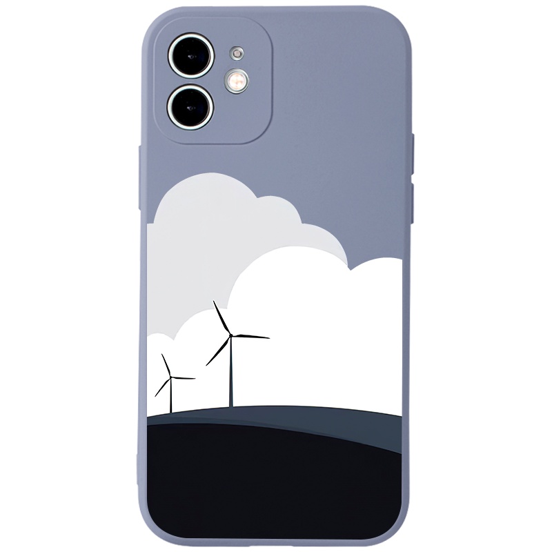 Ốp lưng JURSUE mềm viền vuông hình dễ thương đẹp Cho iPhone 14 13 12 11 Pro Max SE 2020 X XR XS 8 7 ip 6S 6 Plus Y2252