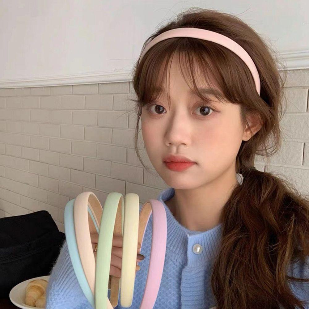 MXGOODS Băng Đô Cài Tóc Bằng Da PU Thời Trang Dành Cho Nữ