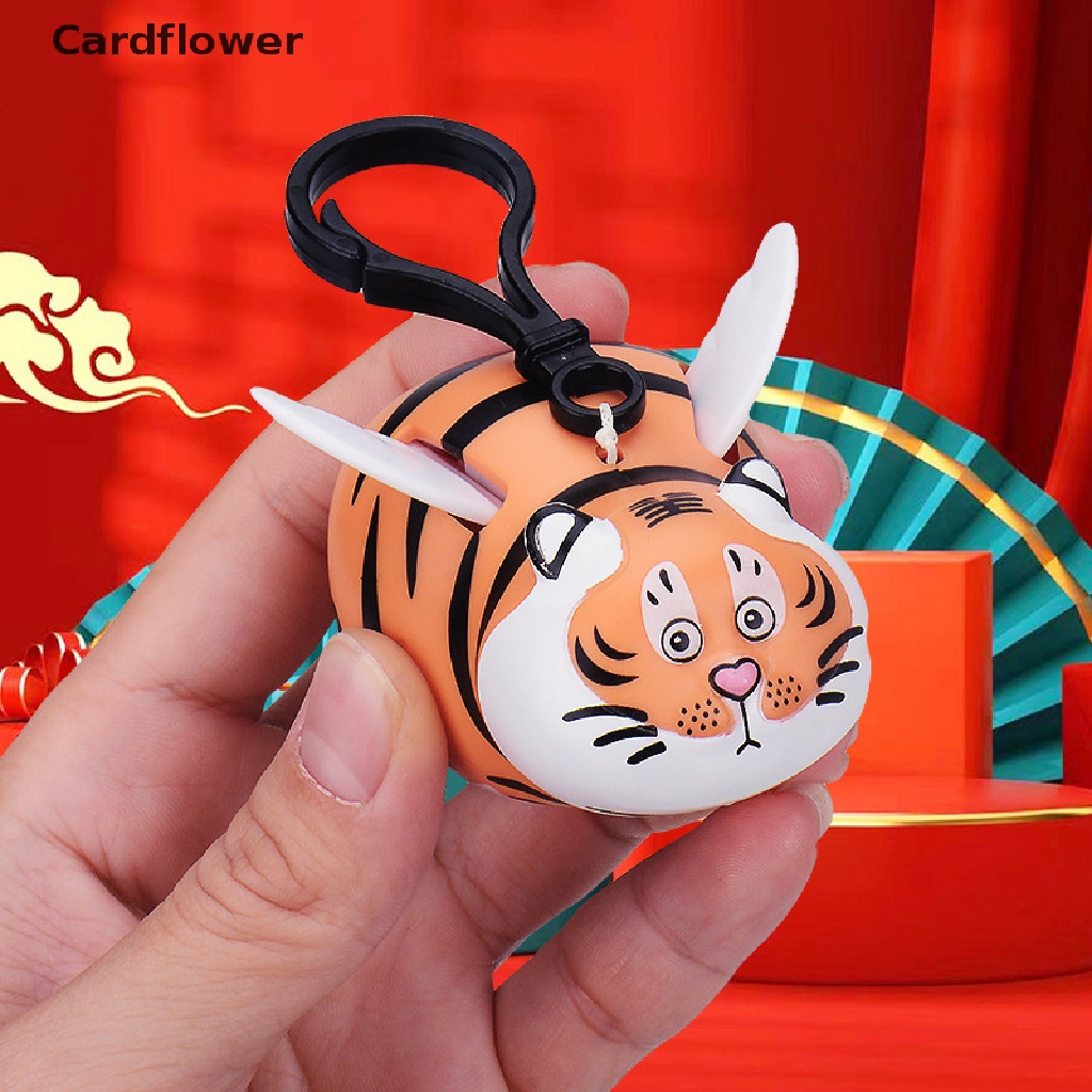 &lt; Cardflower &gt; Móc Khóa Hình Gấu Trúc / Hổ Béo Panghu More Wings Will Fly Wings Studio Trang Sức