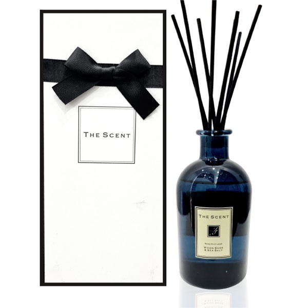 Tinh dầu khuếch tán thơm phòng khách sạn Wood Sage & Sea Salt | 200ml The Scent - Xanh