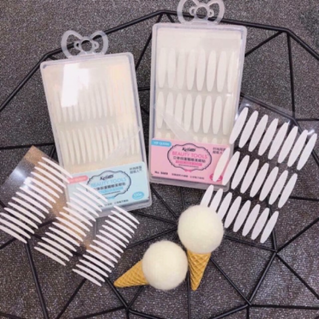 Miếng dán kích mí 2 mặt keli trong suốt