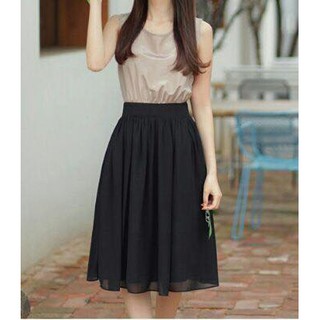 Chân váy voan 2 lớp