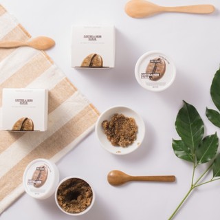 Tẩy da chết cafe hạt thảo mộc - Tự Tay Làm Hết
