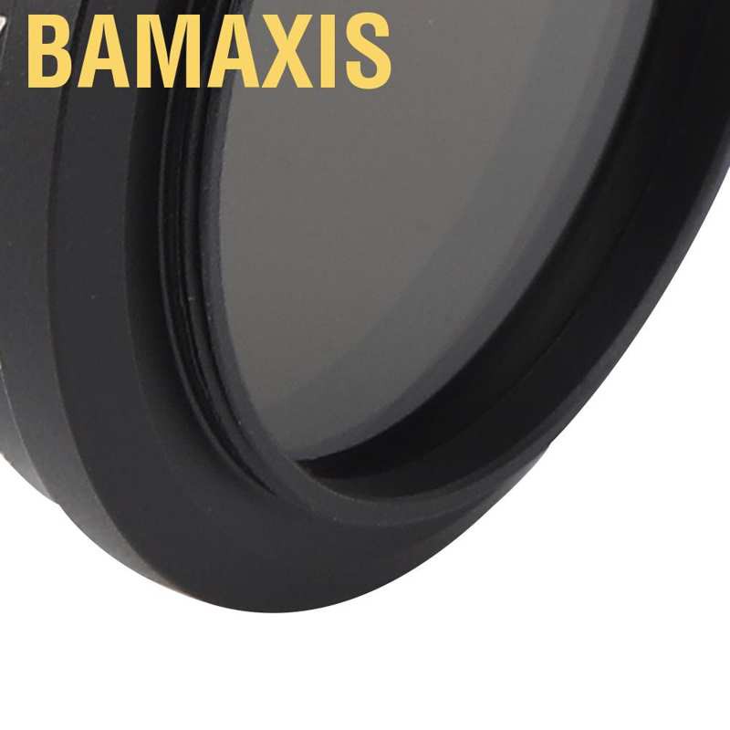 Bamaxis 37 mm ND lens filter  aluminum alloy ND2‑400 adjustable optical glass for Canon/for Nikon/for Sony/for Pentax/for Olympus/for Fuji