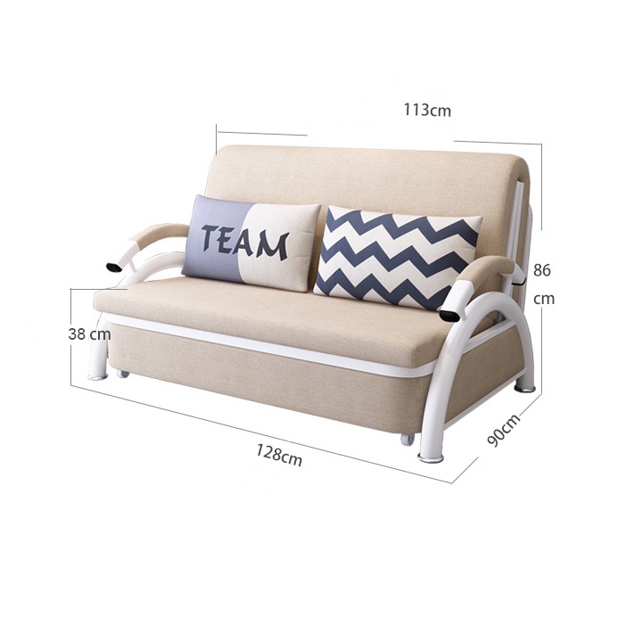 Giường Sofa Gấp Gọn Đa Năng - Sofa Giường Gấp Kiêm Ghế Phong Cách Hàn Quốc