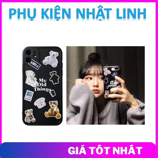 Ốp lưng iphone Gấu My Old Thinds Thích hợp iphone 11,12 pro max,12,12 pro,11 pro max,11 pro,7 plus,7,xs max,8g,