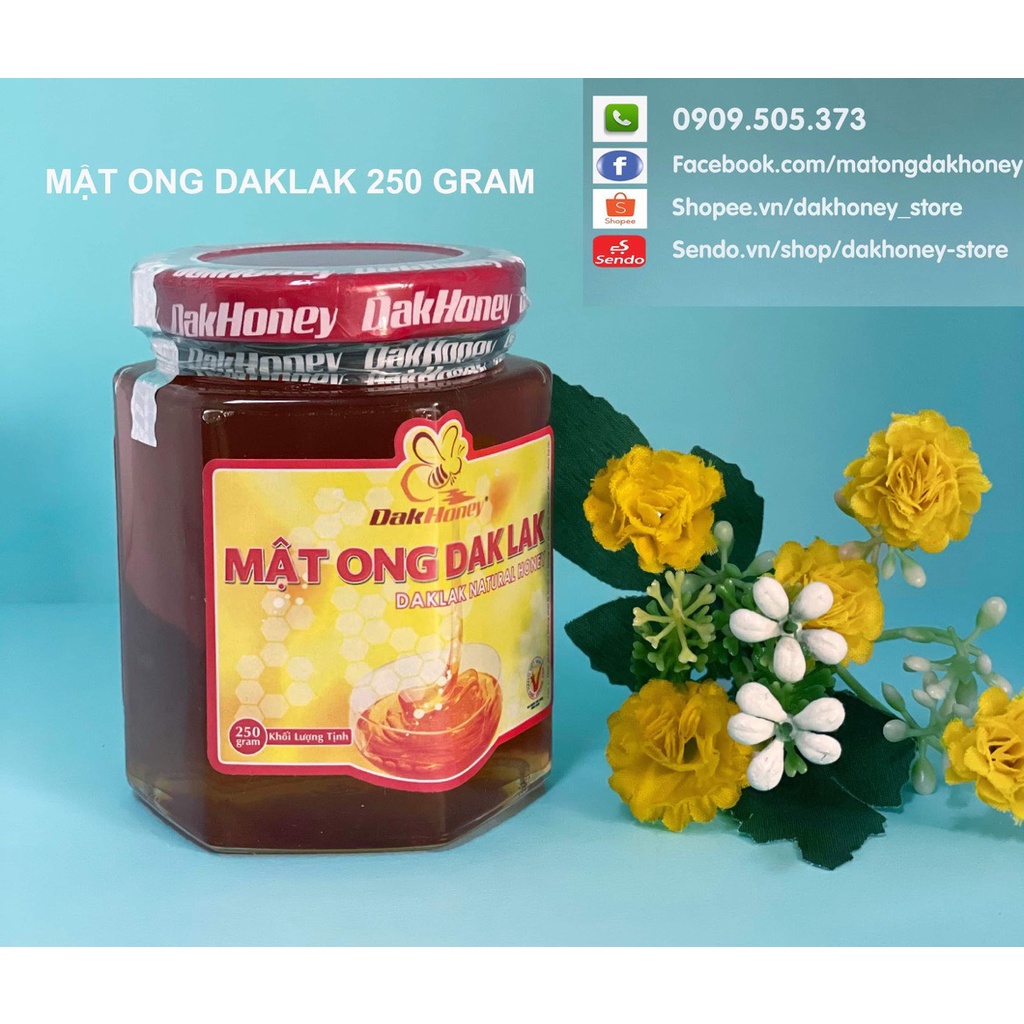 Mật ong DakLak - DakHoney 250g