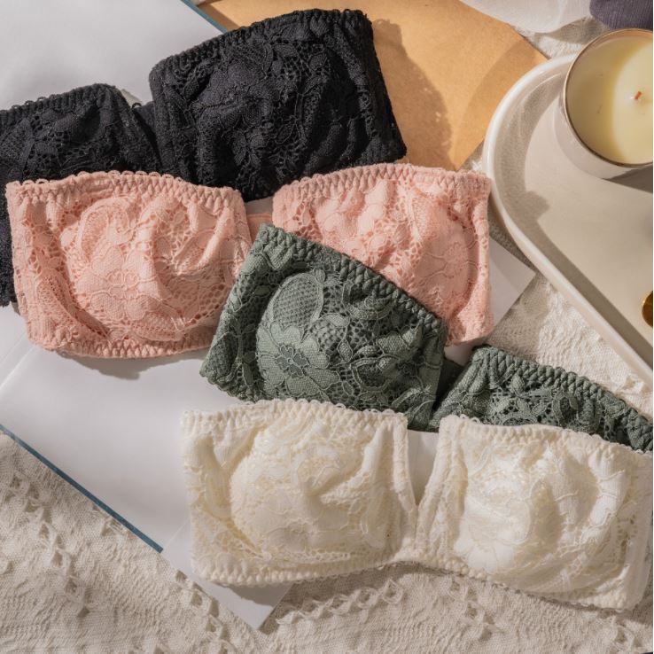 Áo Ren Quây Ngực Có Mút Mỏng B382