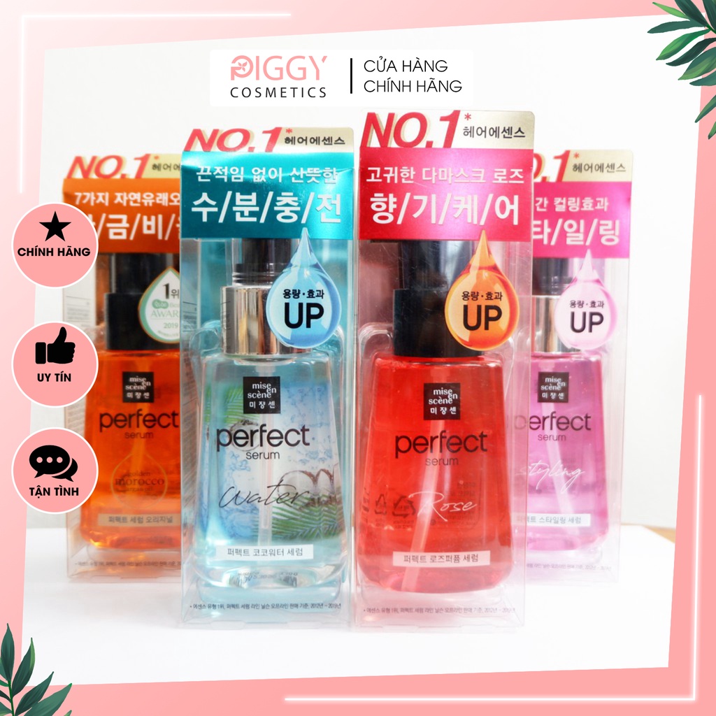 Serum dưỡng tóc Mise En scene perfect repair hair rerumdạng gel phục hồi hư tổn, dưỡng tóc chắc khỏe 80ml - PIGGY