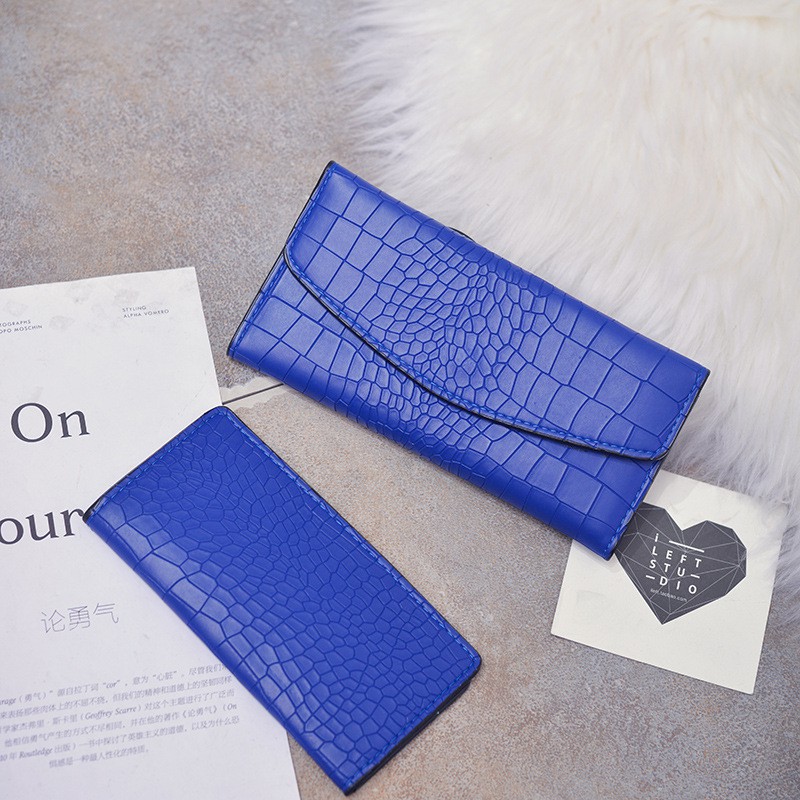 Ví nữ 3908 da sần nhiều ngăn tiện lợi