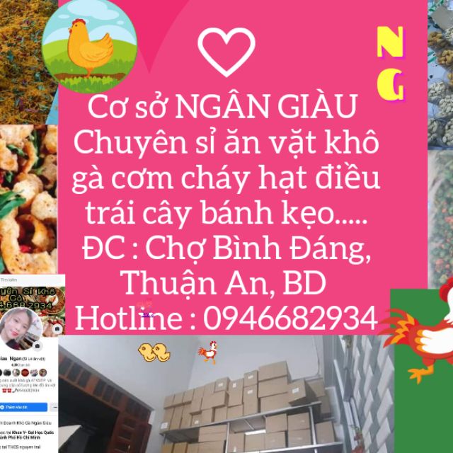 Shop Khô Gà NGÂN GIÀU 