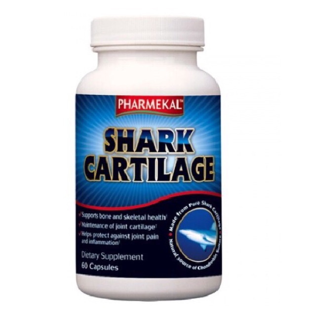 Sụn cá mập Shark Cartilage Pharmekal - Chai 60v &amp; 100v