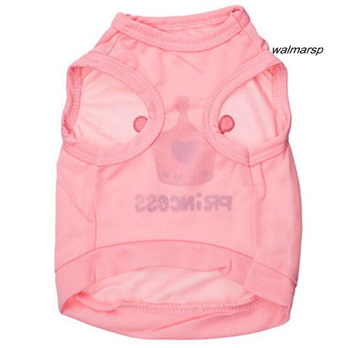 Áo In Chữ Kiểu Dáng Công Chúa Dành Cho Thú Cưng