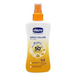 [-100k]KEM CHỐNG NẮNG DƯỠNG DA SPF 50+ DẠNG XỊT CHICCO 12M+