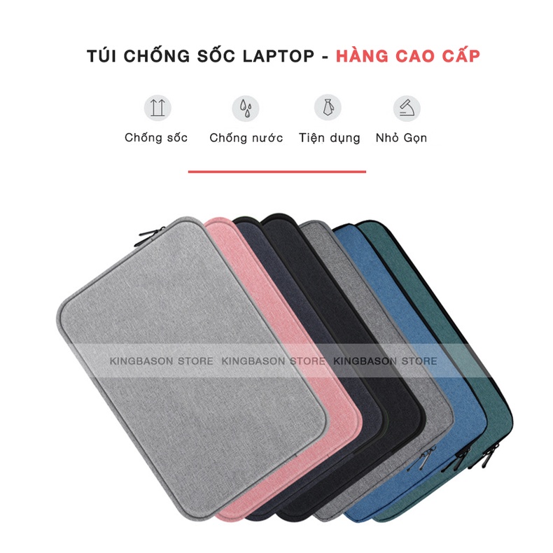 Túi Chống Sốc Laptop Macbook Ultrabook Cao Cấp 13.3 inch, 14 inch, 15 inch, 15.6 inch, 16 inch - Túi đựng laptop nam nữ