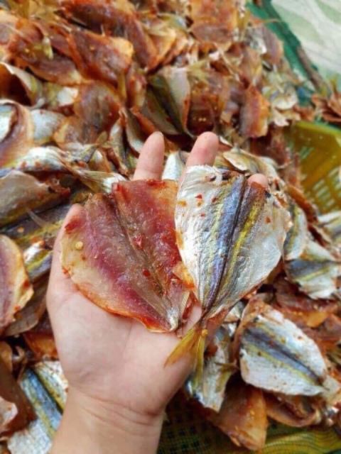 #_KHÔ_CÁ_CHỈ_VÀNG
💰💰GIÁ 120K /500 GR
👉👉 Món này ăn cực kỳ ngon nhé khách!! 
✅Khô cá chỉ vàng tẩm gia vị có màu vàng