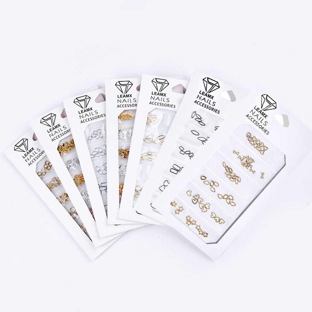 Hộp 6 Ngăn Đựng Phụ Kiện Trang Trí Móng Tay Xinh Xắn