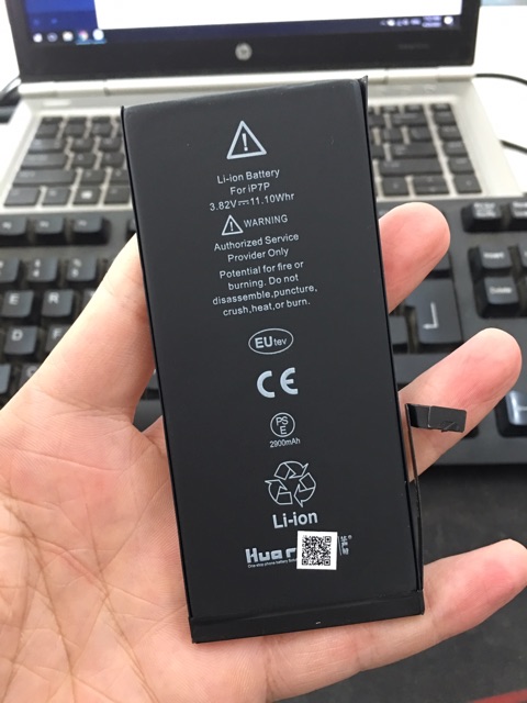 Pin Iphone EUtev chính hãng SupitecVN phân phối cho Ip 5,5s,6,6s,6p,6sp,7,7plus,8plus,X