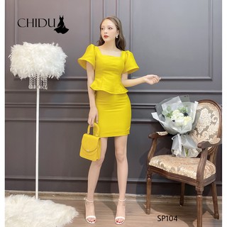 CHIDU Set váy công sở phong cách SP104