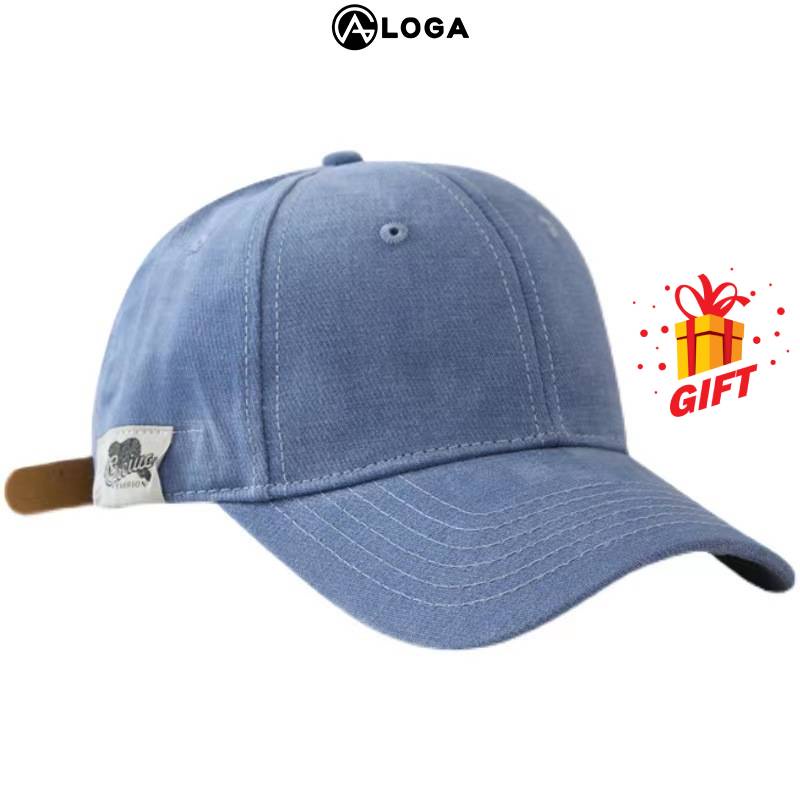 Mũ lưỡi trai nam nữ, nón lưỡi trai,nón kết unisex LOGA  phong cách thời trang đơn giản M019