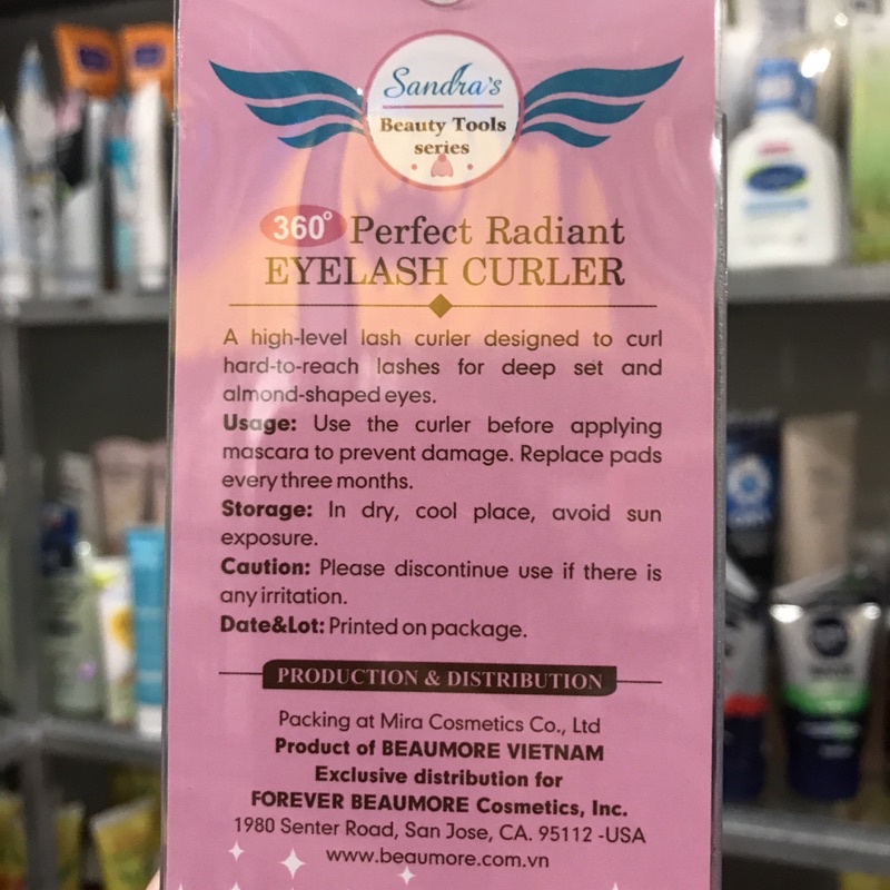 Bấm Mi Tạo Độ Cong Cho Mi EYELASH CURLER