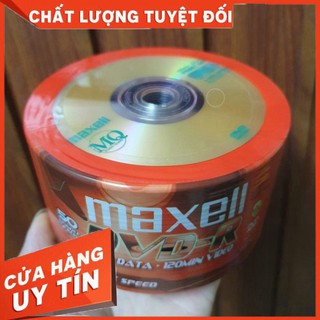 Bộ 50 Đĩa Trắng Hãng Maxell DVD-R Chất lượng cao chuyên ghi dữ liệu hình nhạc phim video clip sự kiện