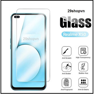 Kính cường lực Realme X50 5G / Realme X50m 5G / Realme X50t 5G (Trong suốt)