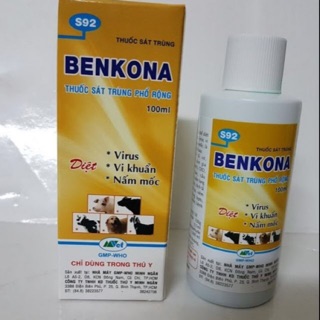 Thuốc Sát trùng, khử khuẩn cho Lan Benkona