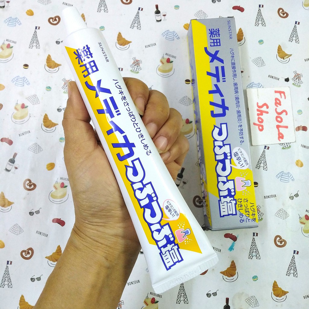 Kem đánh răng muối SUNSTAR 170G Nhật Bản 🇯🇵 Toothpaste Japan