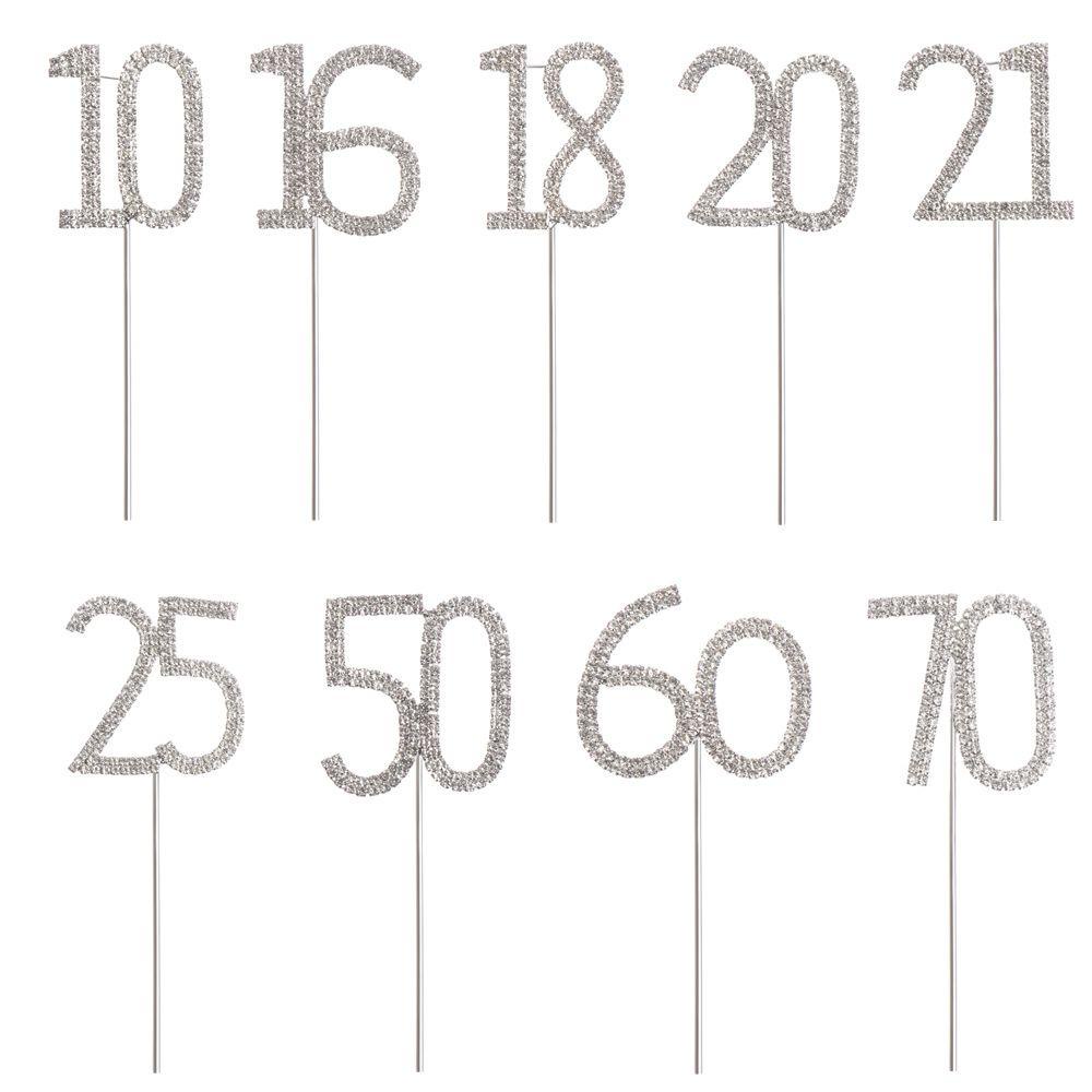 YNATURAL Chữ Số Trang Trí Bánh Kem