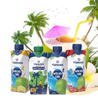 Nước dừa - sữa dừa nguyên chât vietcoco - 330ml