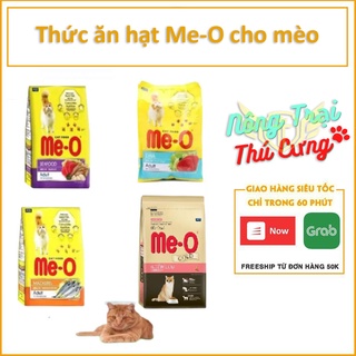 Bao 7kg Me-o Thức ăn viên cho mèo lớn gồm 3 vị Cá ngừ Cá Thu và Hải sản đồ ăn dành cho mèo trên 1 năm tuổi