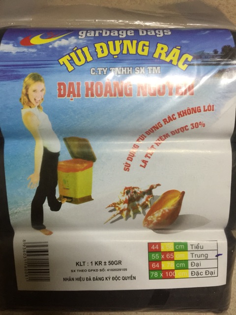 Túi đựng rác đen