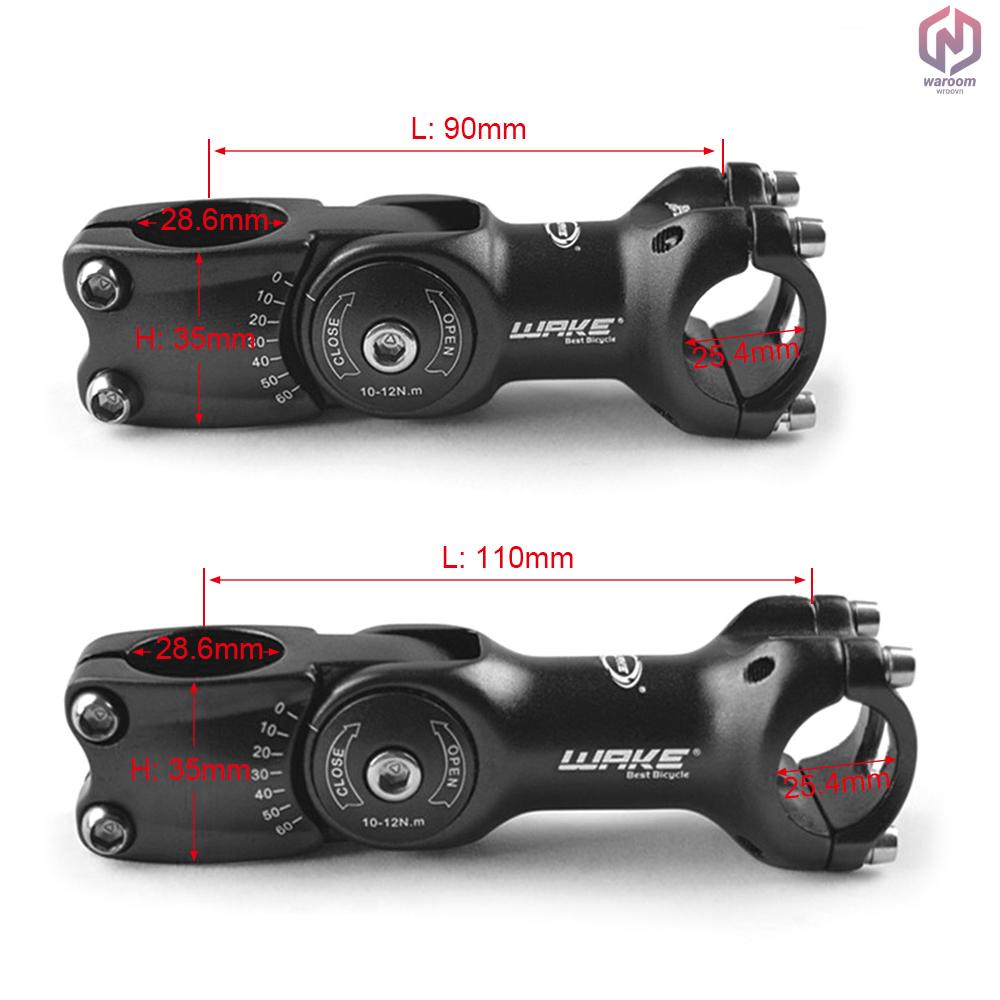 Pô-tăng 25.4mm / 31.8mm 60 độ bằng hợp kim nhôm cho xe đạp leo núi